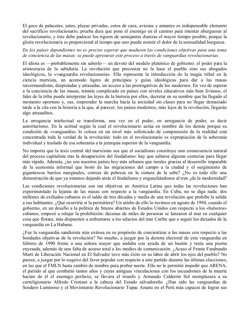 El Manual del Perfecto Idiota Latinoamericano