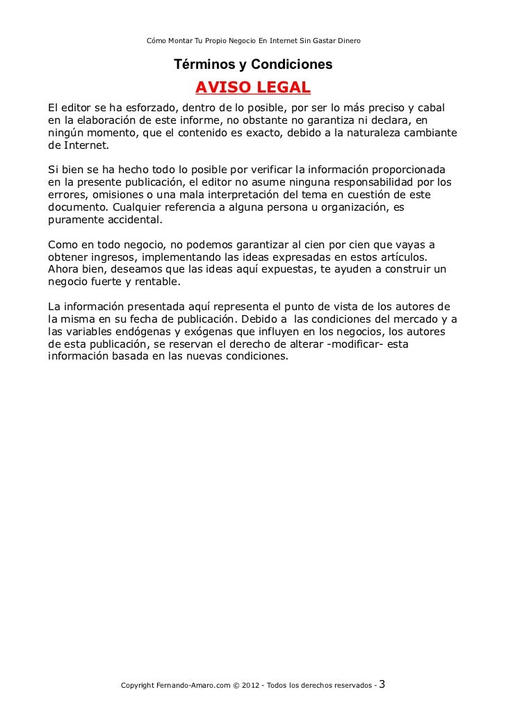 Como Montar Un Negocio Online Sin Dinero