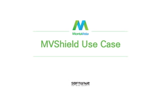 © 2016 MontaVista Software, LLC.– Confidential and Proprietary Information
MVShield Use Case
 