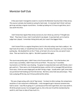 Montclair Golf Club in New Jersey .pdf