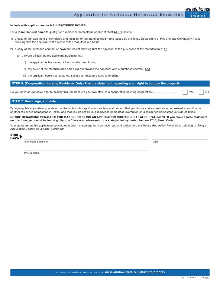 Montgomery County Homestead Exemption