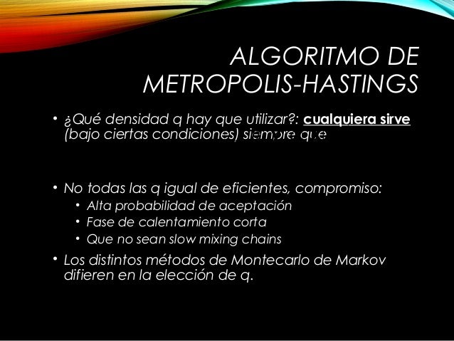 cadena markov monte carlo montecarlo de markov cadena markov monte carlo montecarlo de markov