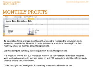 How to perform a Monte Carlo simulation | PDF