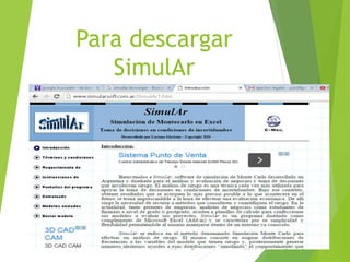 Para descargar
SimulAr
 