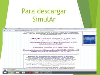 Para descargar
SimulAr
 