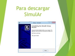 Para descargar
SimulAr
 