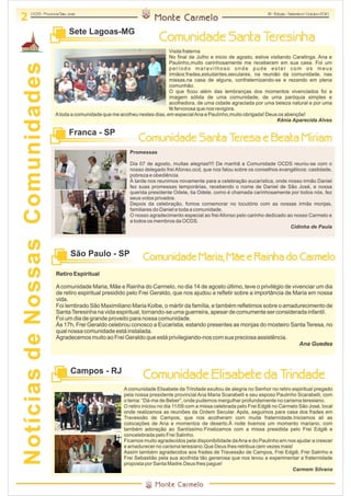 Monte Carmelo setembro-outubro 2010