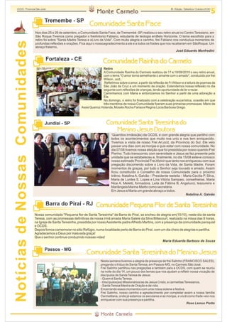 Monte Carmelo setembro-outubro 2010