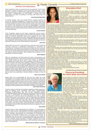 Monte Carmelo setembro-outubro 2010