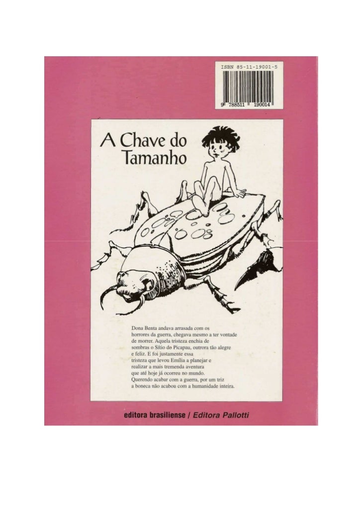A Chave Do Tamanho Monteiro Lobato Baixar