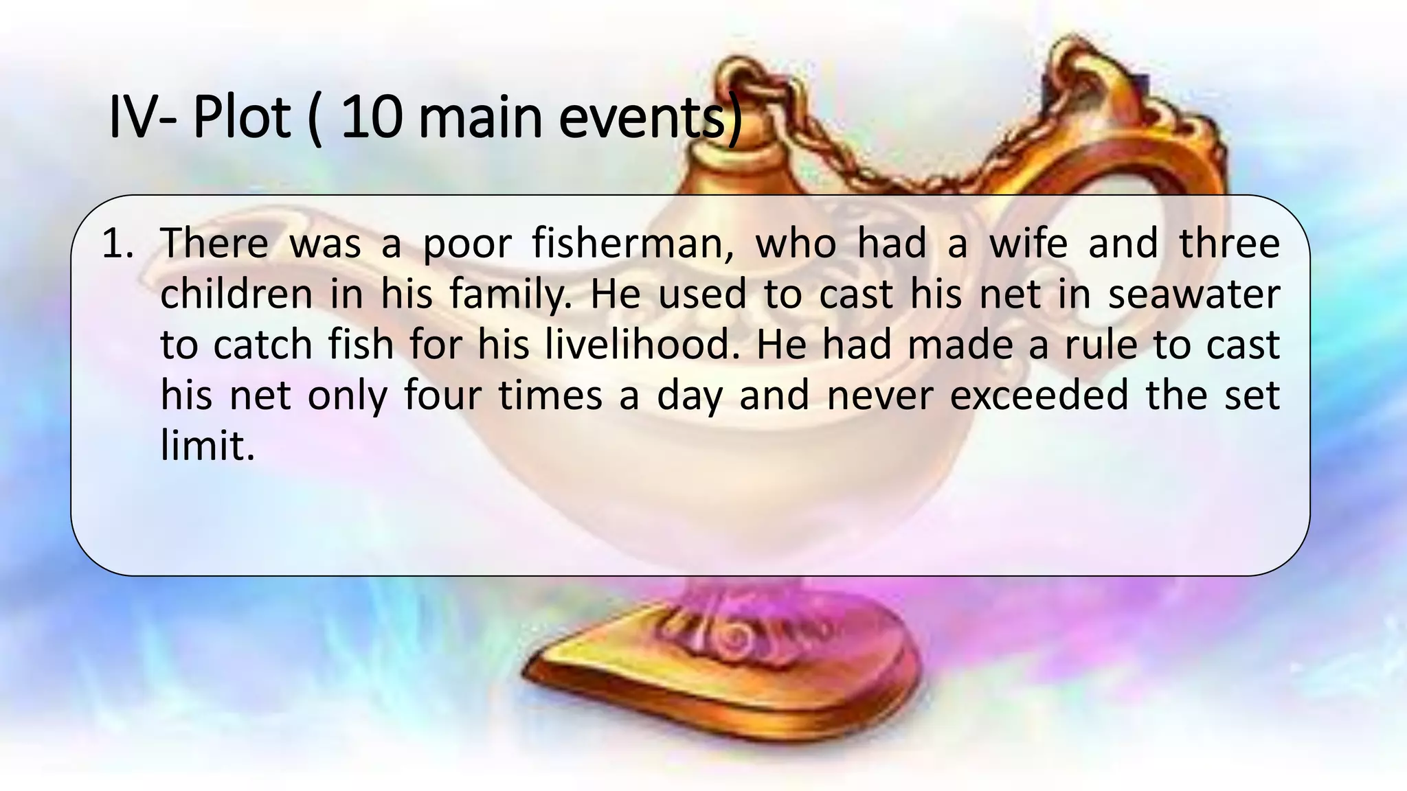 The Fisherman and the Jinnee | PPTX