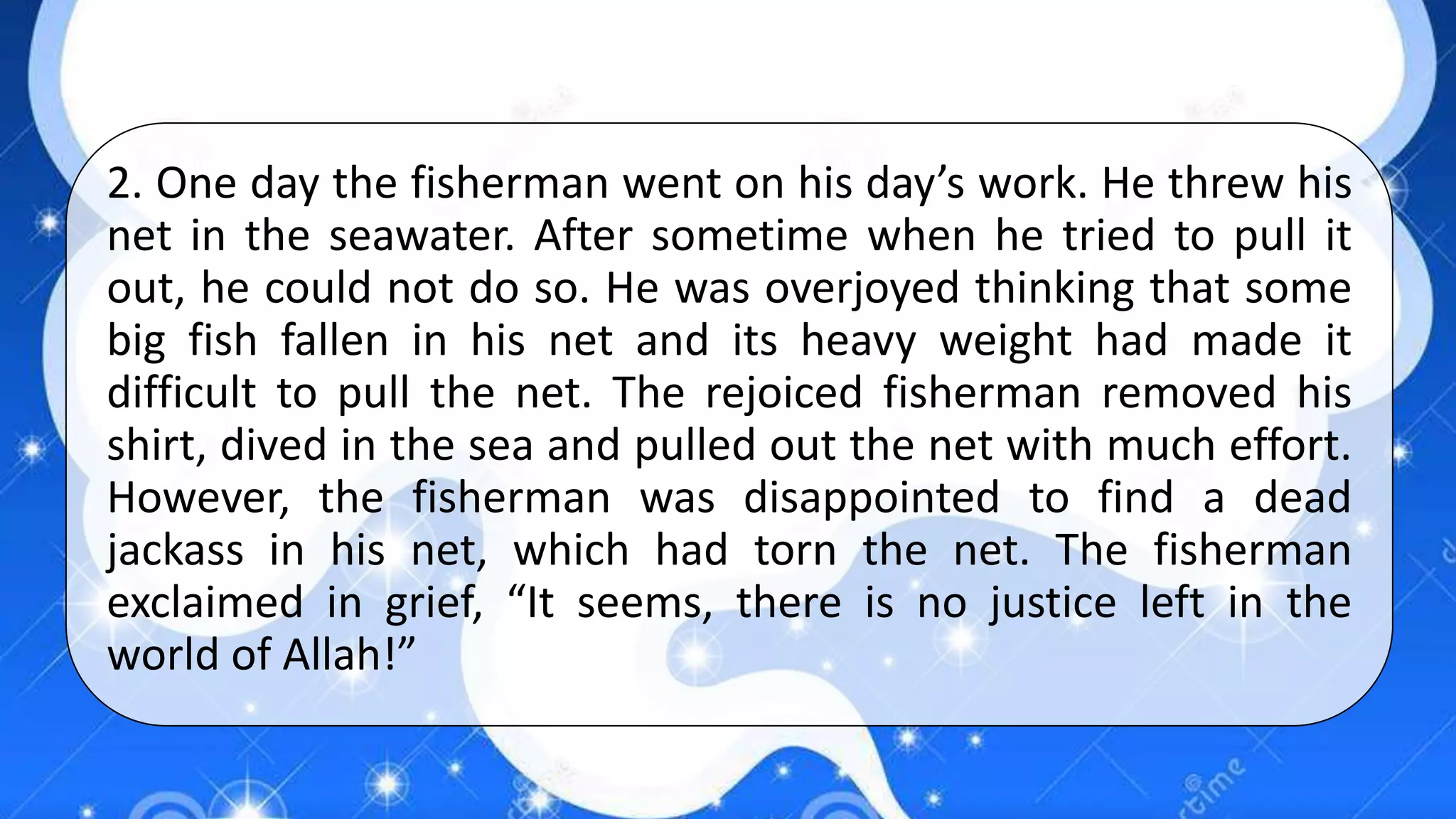 The Fisherman and the Jinnee | PPTX