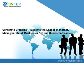 Montek tech services pvt ltd   corporate branding