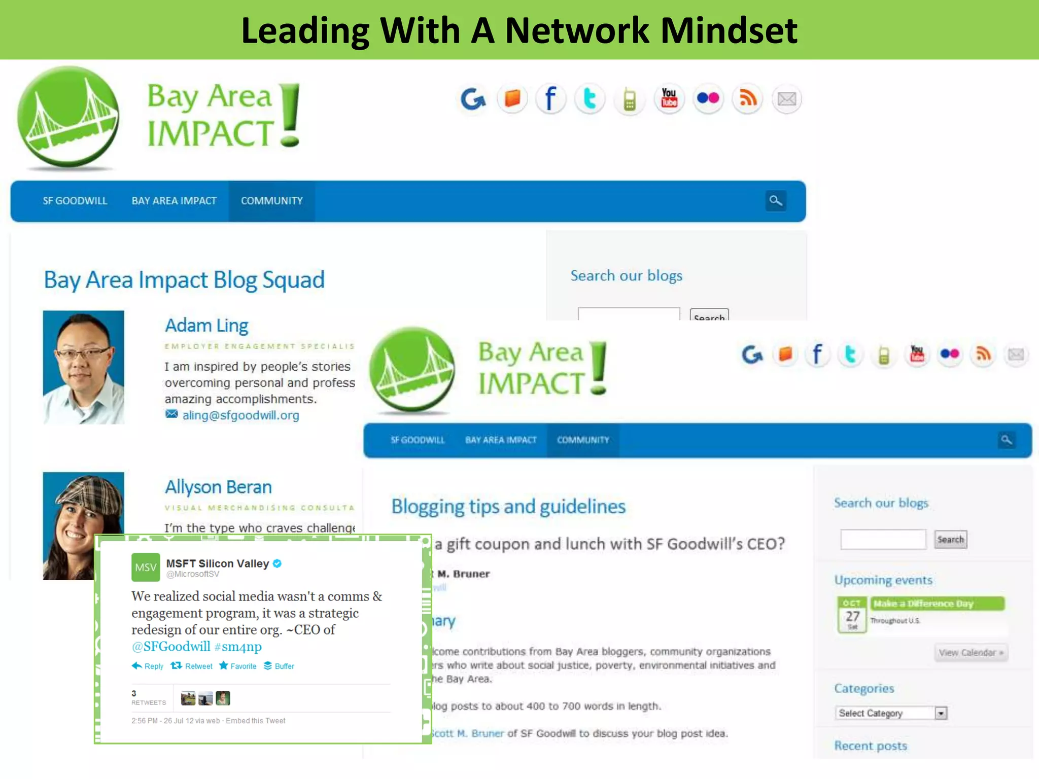 Leading With A Network Mindset
 