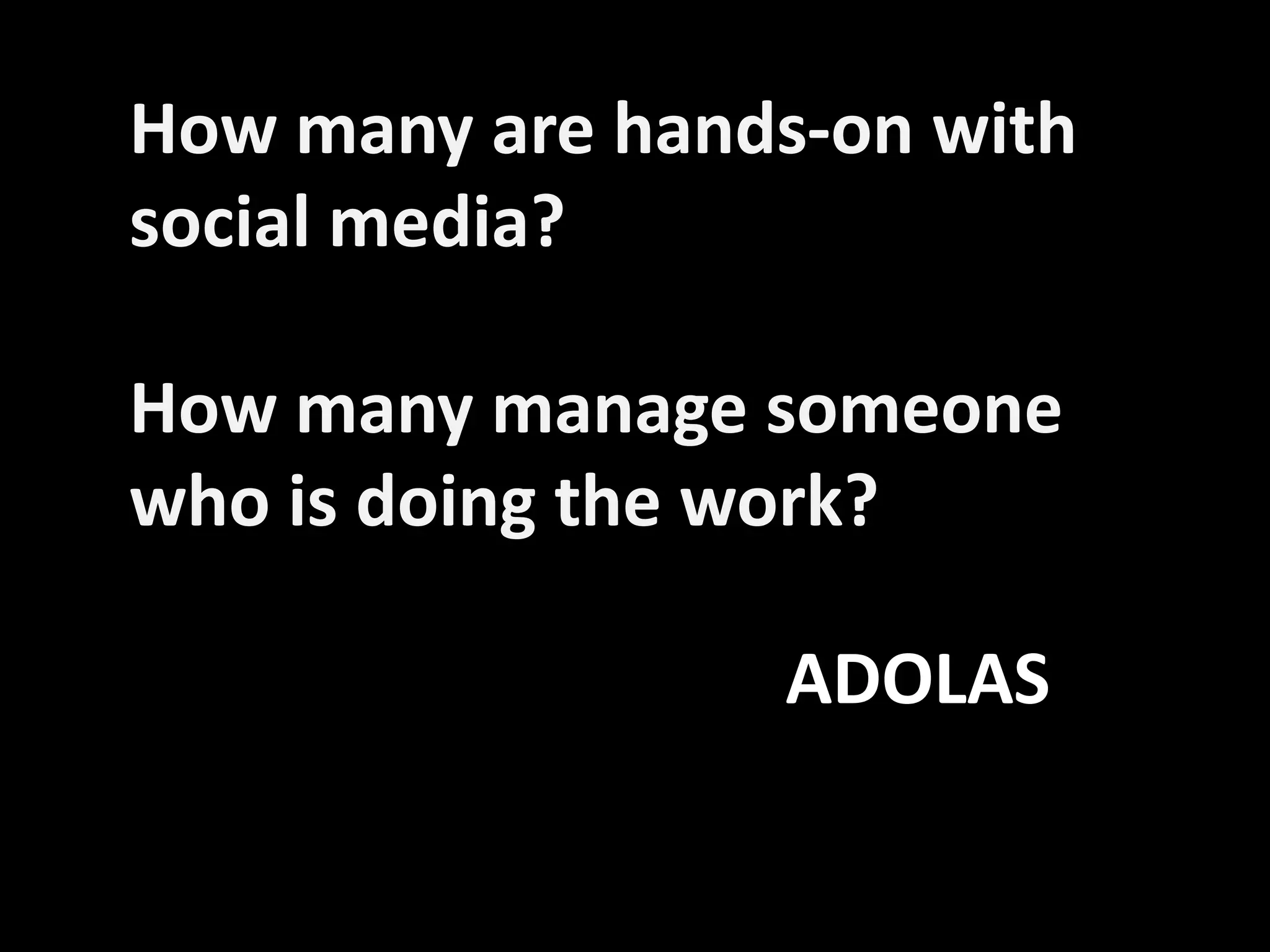 Hybrid:  Shared Twitter Account