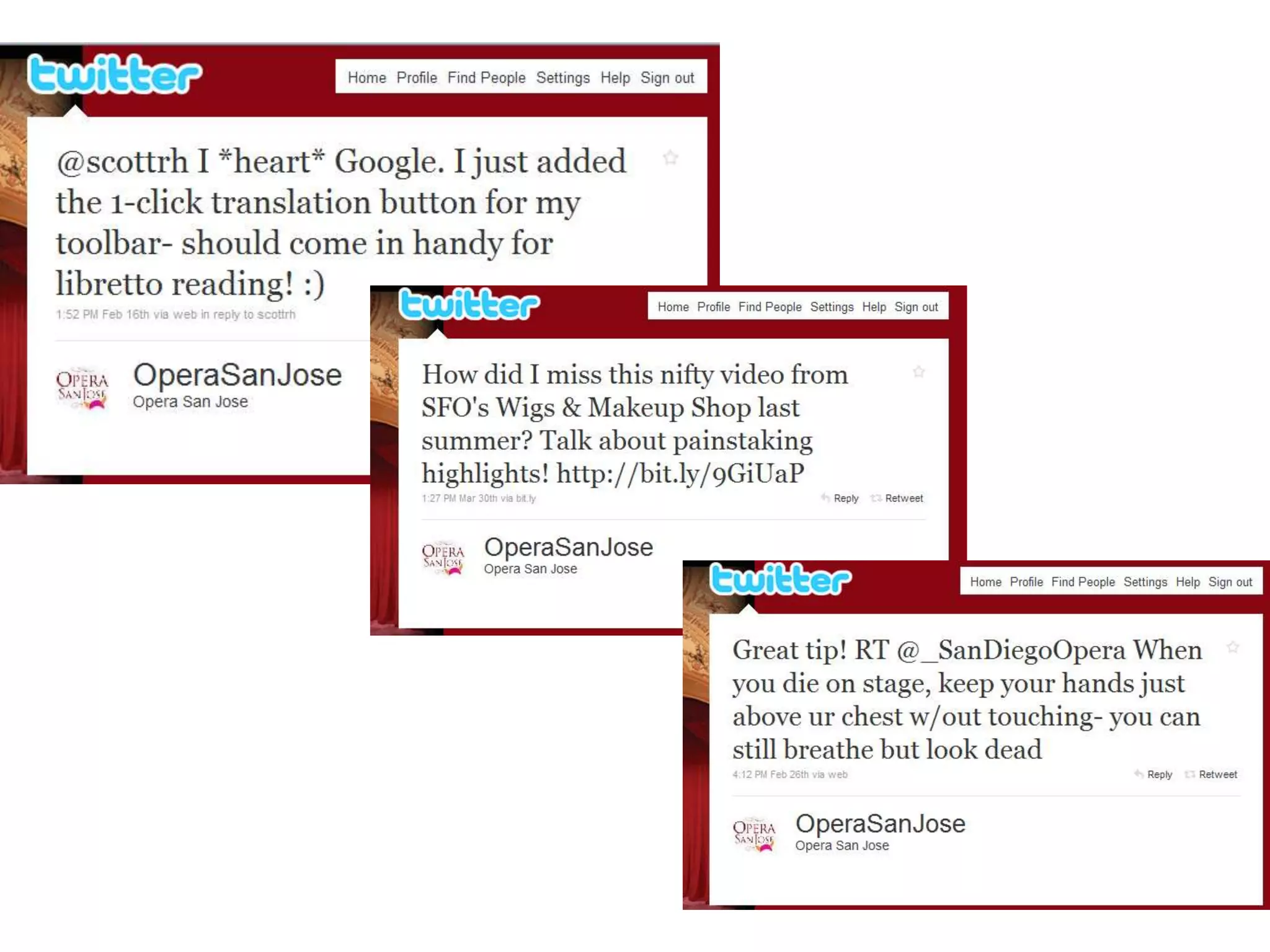 Integrated:  Integrate and cross distribute content across social media channels