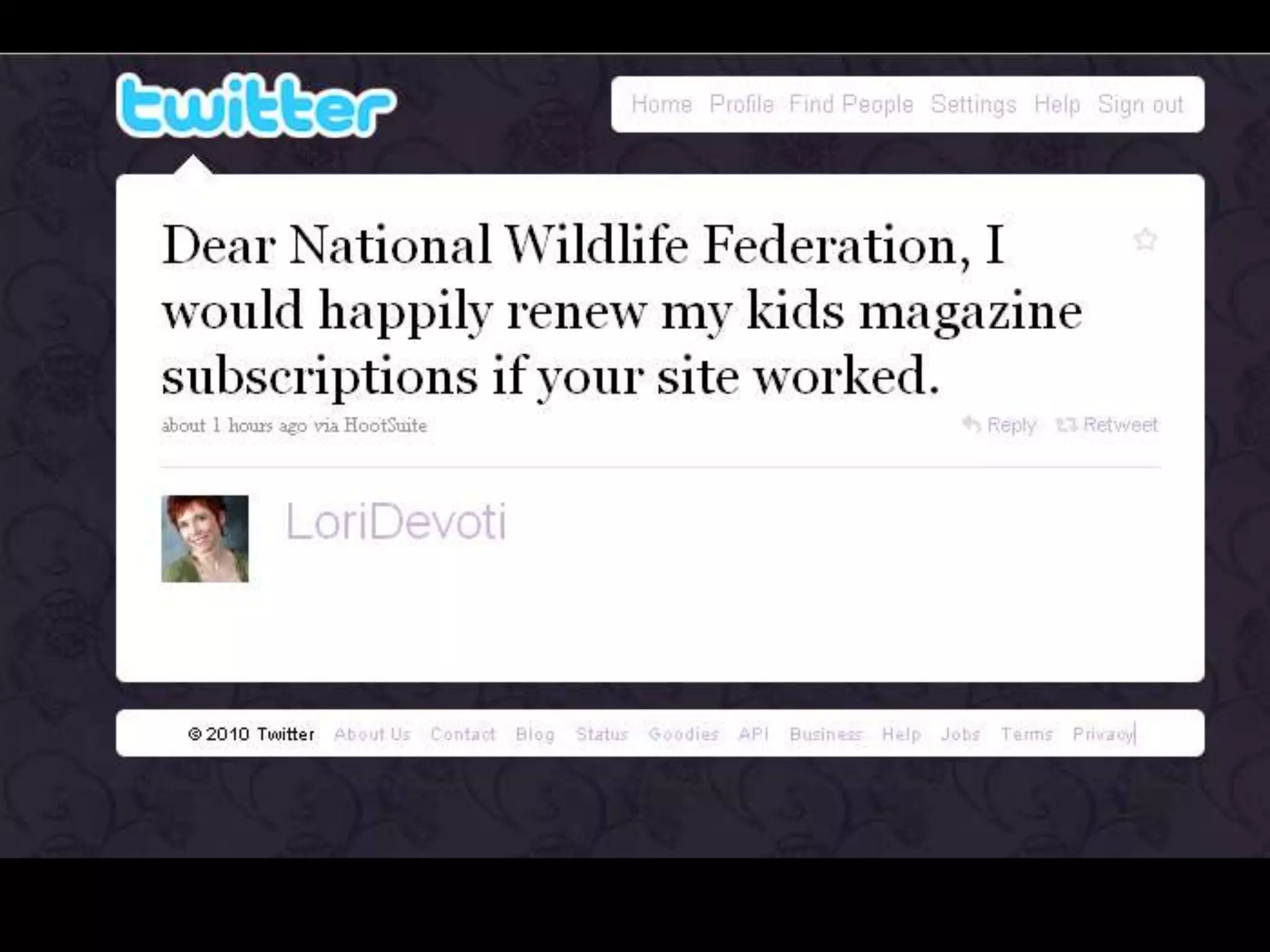 Bridge:Uses social media to close the gap between online/offline