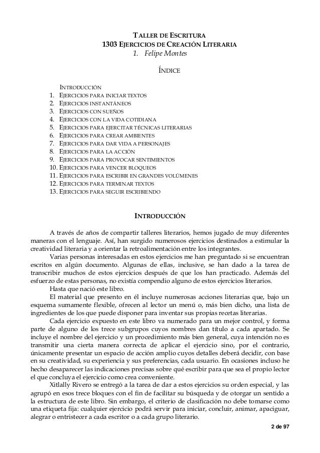 FELIPE MONTES TALLER DE ESCRITURA EPUB FELIPE MONTES TALLER DE ESCRITURA EPUB
