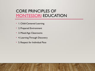 Montessori School of Downtown | Little Brains | PPTX