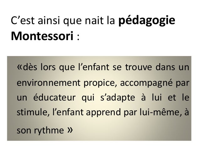 Montessori Finale