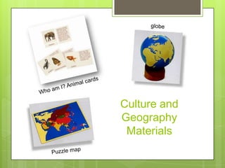 Culture and
Geography
Materials

 