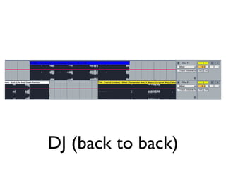 DJ (back to back) 