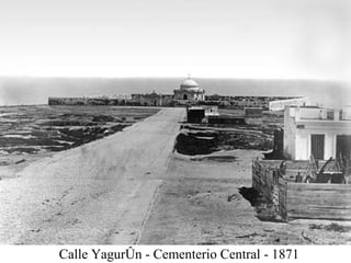 Calle Yagurón - Cementerio Central - 1871 