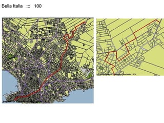 TAP_ anteproyecto 1  lugares …. Bella Italia  :::  100 