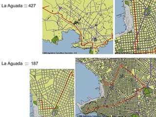 TAP_ anteproyecto 1  lugares …. La Aguada ::: 427 La Aguada  :::  187 