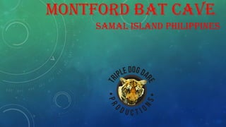 MONTFORD BAT CAVE
SAMAL ISLAND PHILIPPINES
 