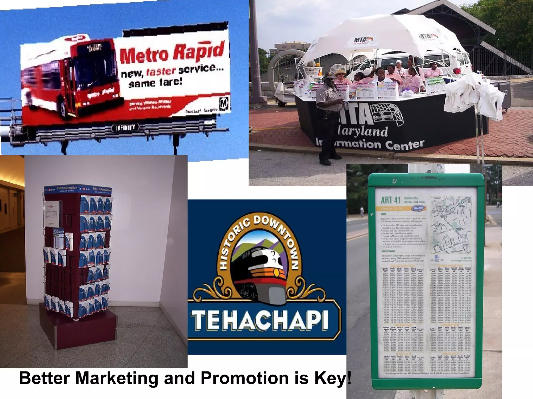 Better Marketing and Promotion is Key! 