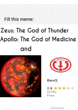 General Quiz with Science flavour