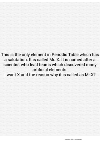 General Quiz with Science flavour