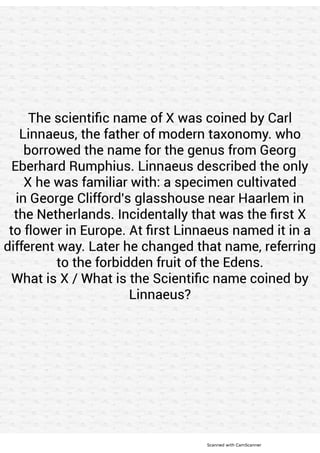 General Quiz with Science flavour