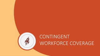 CONTINGENT
WORKFORCE COVERAGE
 