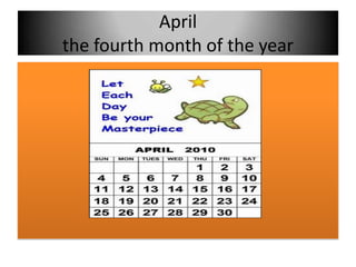 Months | PPTX