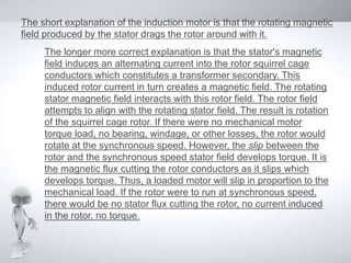 polyphase induction motor | PPTX