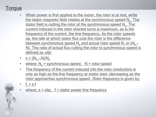 polyphase induction motor | PPTX