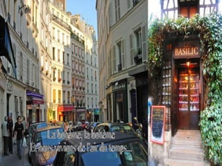 La bohème, la bohème  Et nous vivions de l'air du temps...  