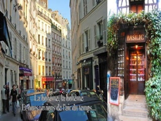 La bohème, la bohème  Et nous vivions de l'air du temps...  