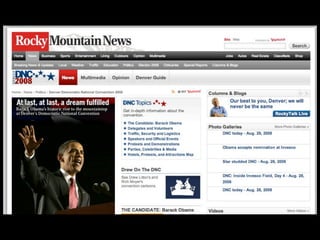 Did the Internet kill the Rocky Mountain News? And if it did, what can we learn from its death?