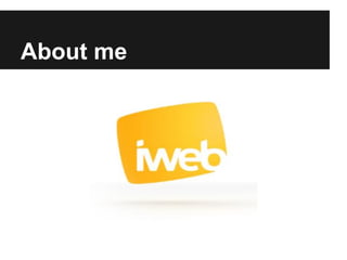 About me

 