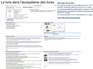 Le livre dans l’écosystème des livres 