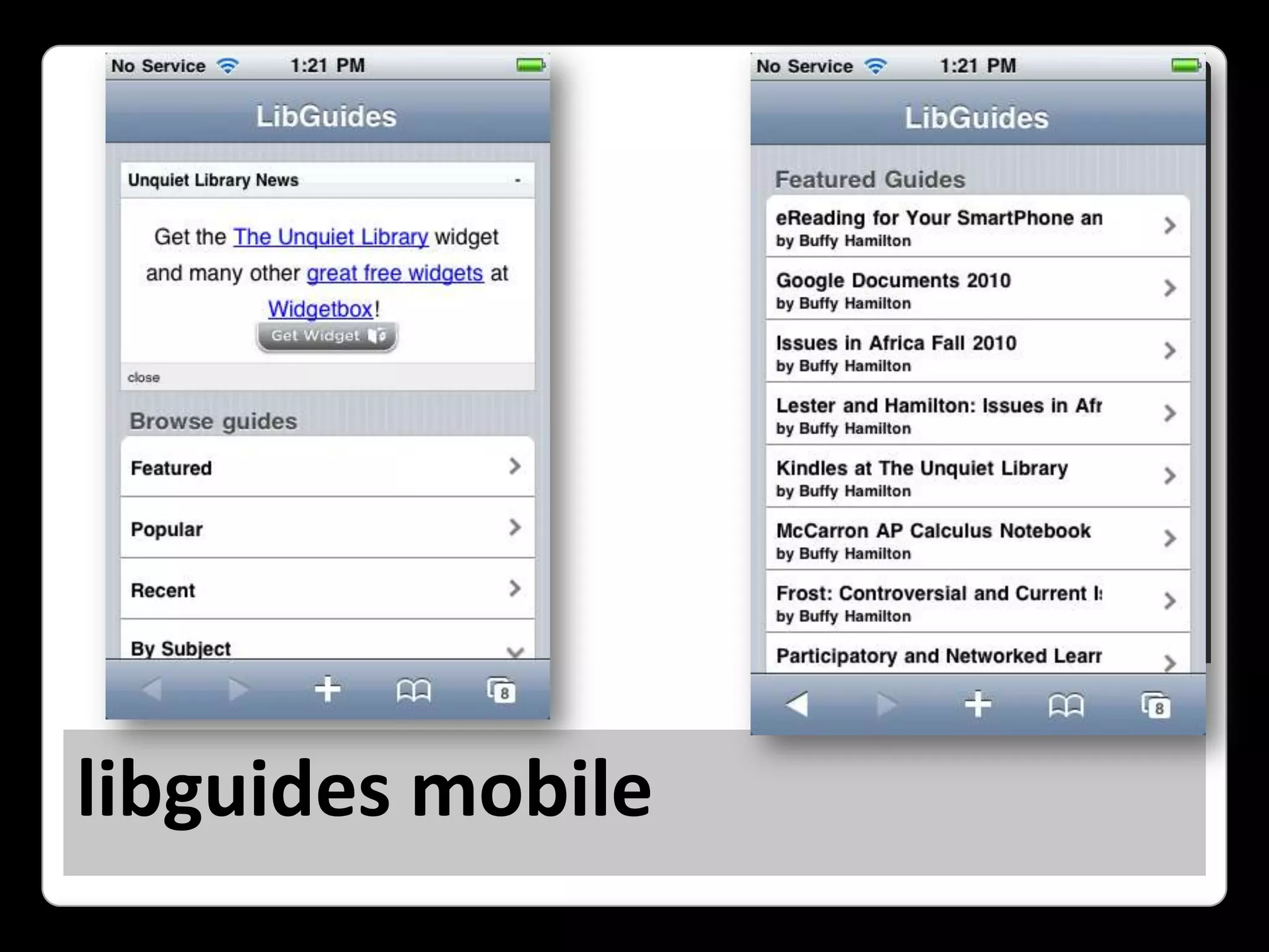 libguides mobile