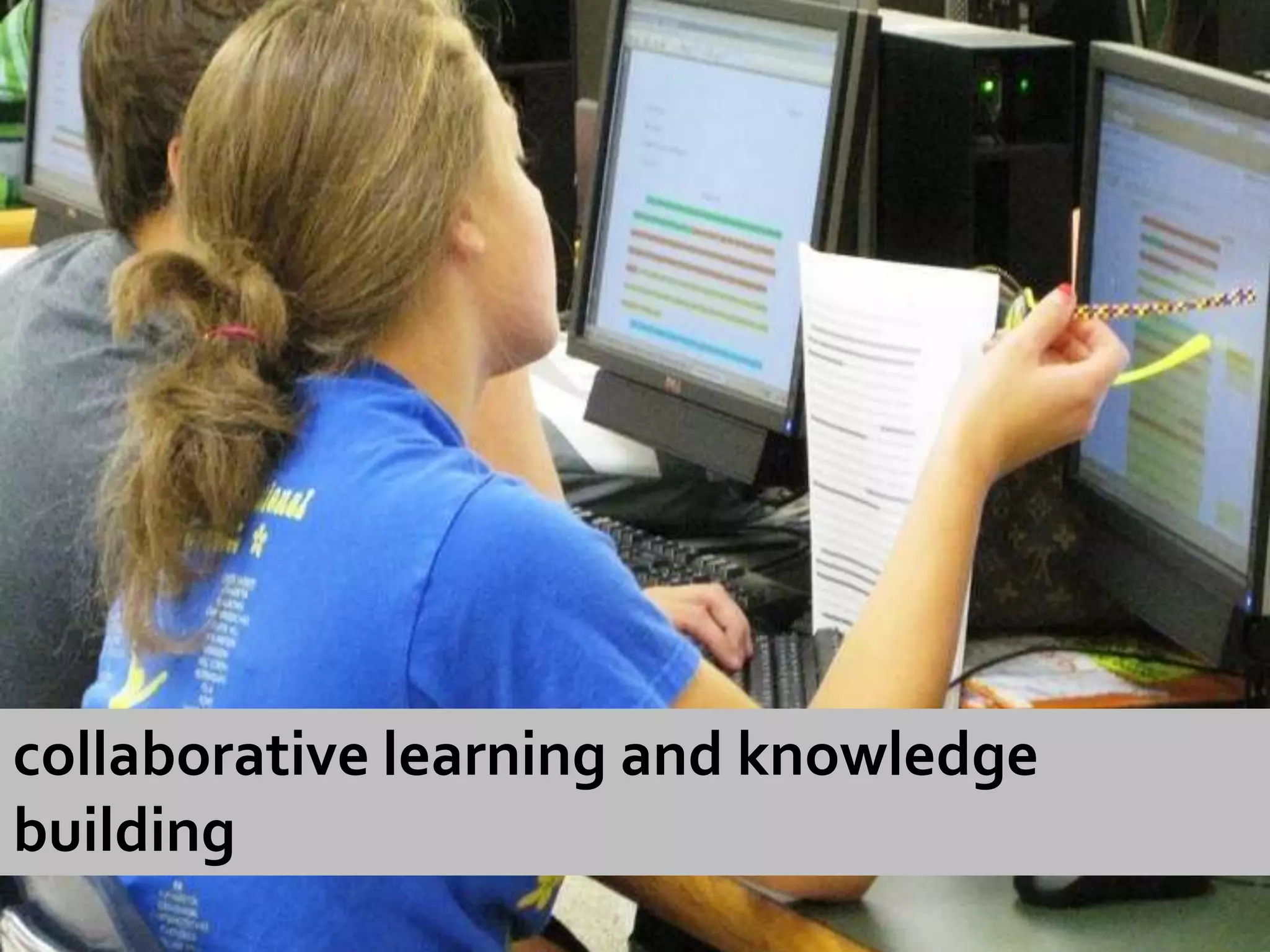 collaborative learning and knowledge building 