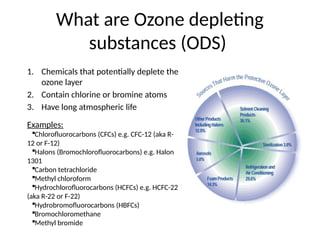 Montreal Protocol and its causes to the Environment.pptx