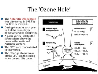 Montreal Protocol and Ozone Layer Depletion | PPTX