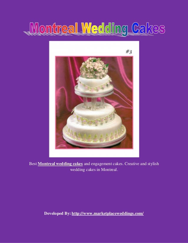 Montreal wedding cakes