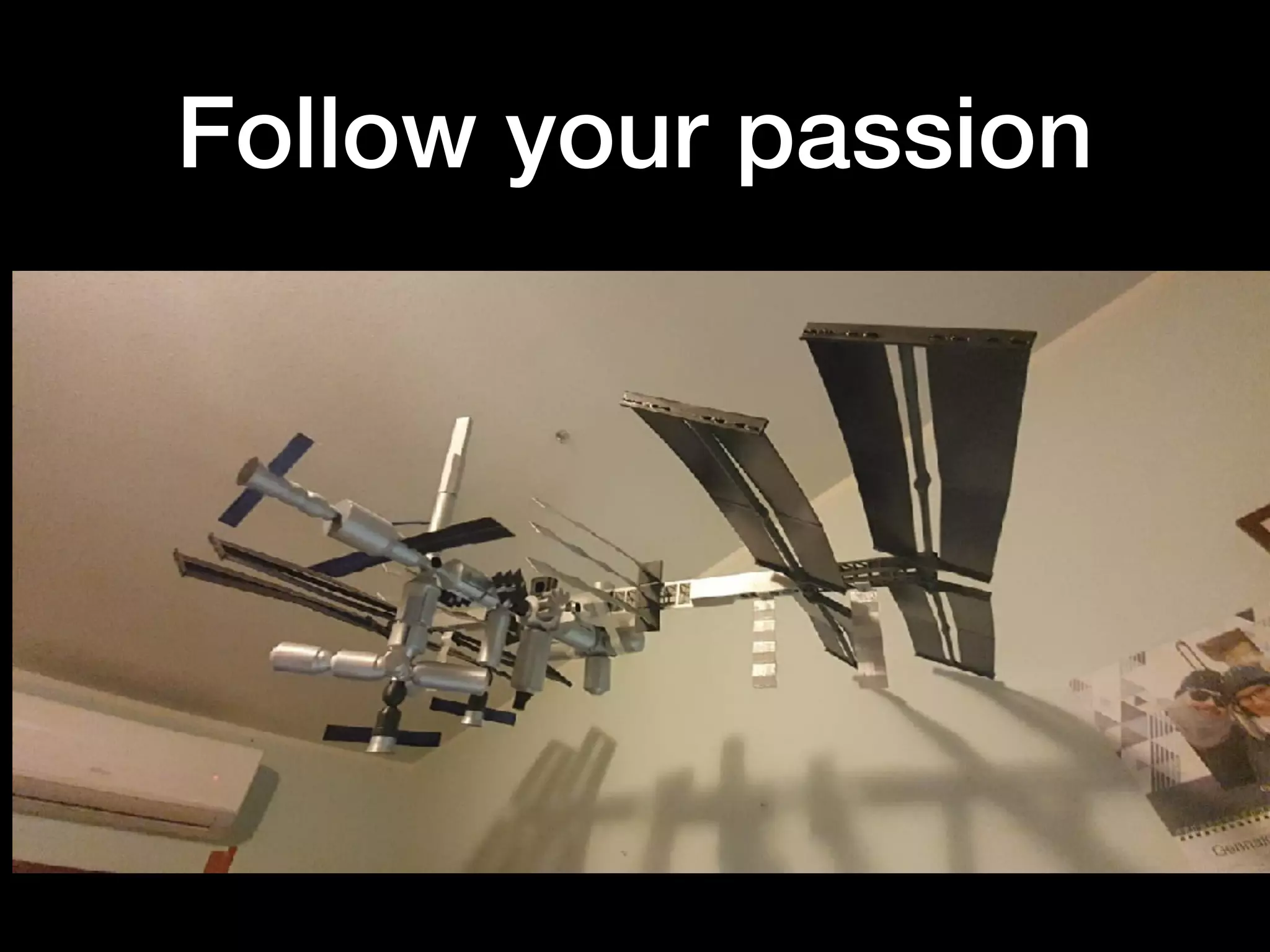 Follow your passion
 
