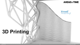 © 2016 Ahead of Time GmbHAhead of Time 75
3D Printing
 